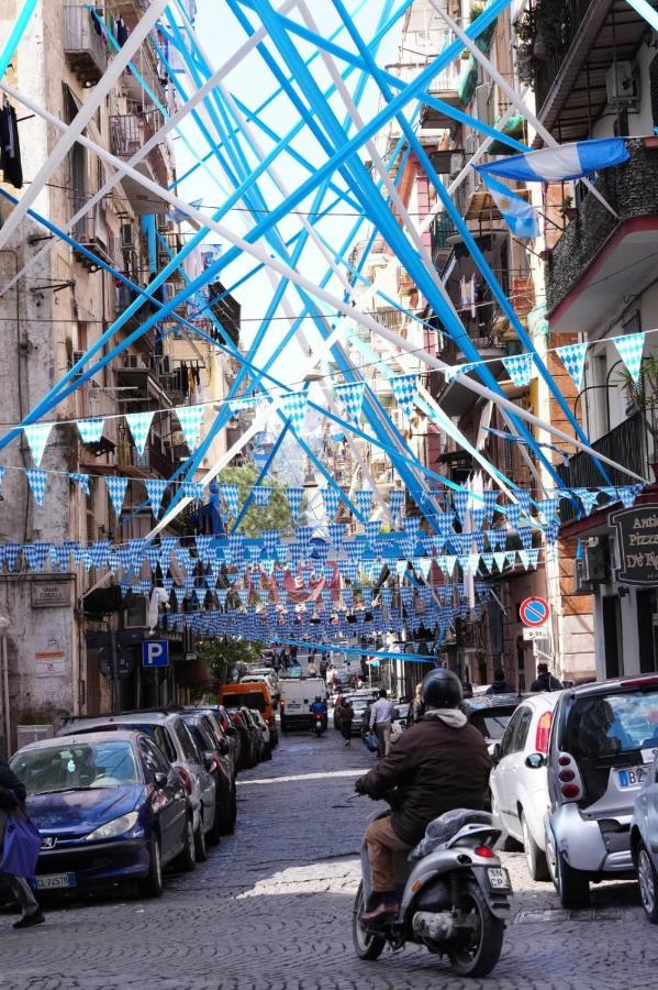 1 Amore Romantica Casa Centrale, Silenziosa Ristrutturata Napels Buitenkant foto